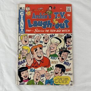 Archies TV Laugh Out 1969 series‎ # 1 First Ed. Giant Sabrina The Teenage Witch